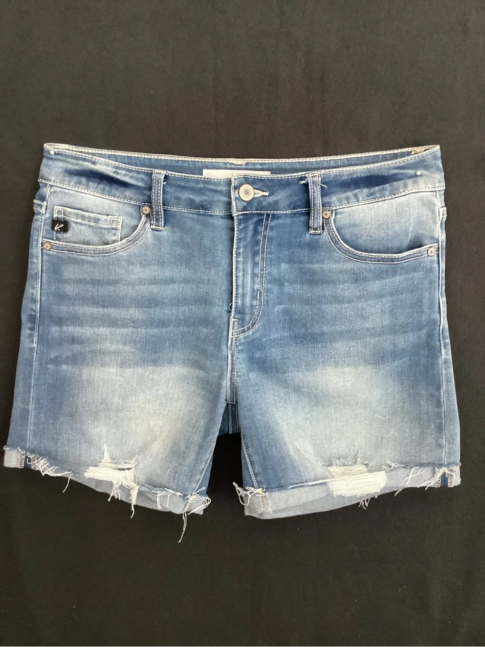 Kancan women’s jean shorts